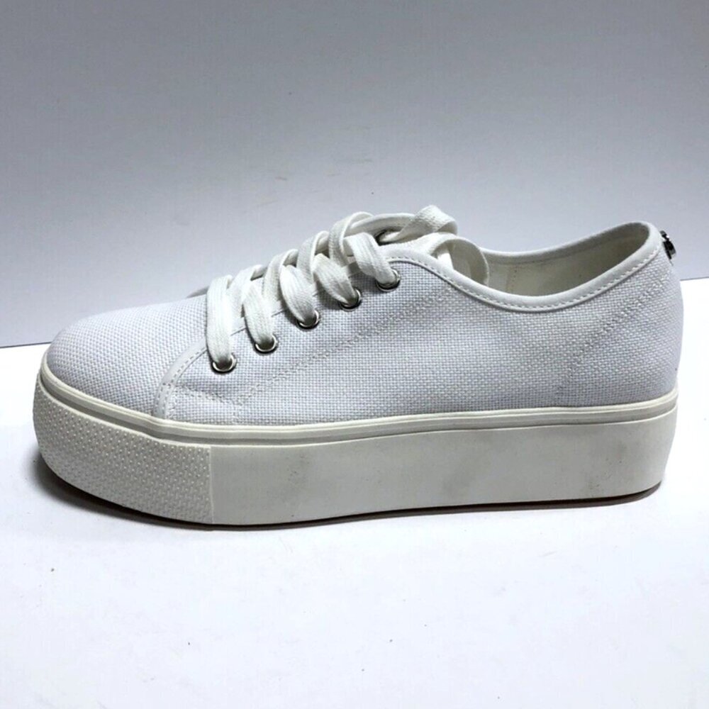 Steve Madden Women's Elore Sneaker White Size 8.5M